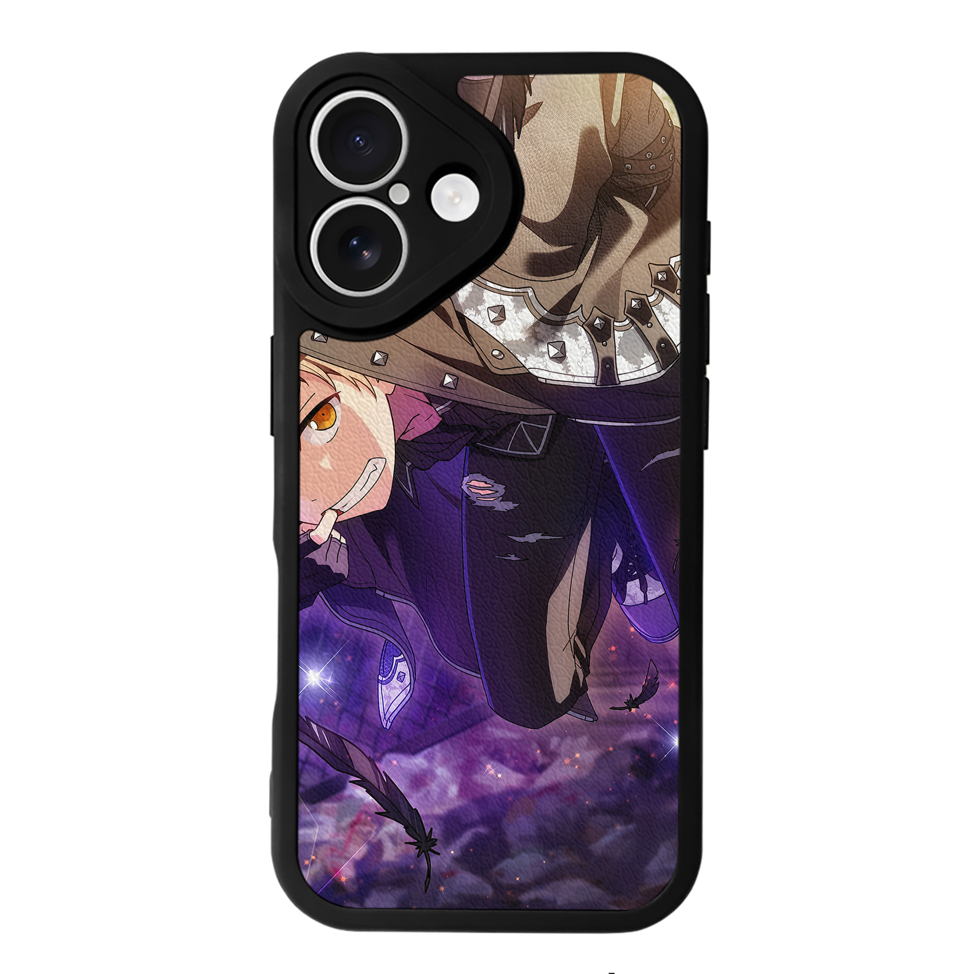 （画像用） あんさんぶるスターズ! Ensemble Stars 【iPhone 16シリーズ対応】シリコンスマホケース（レザー調） 材質：シリコン